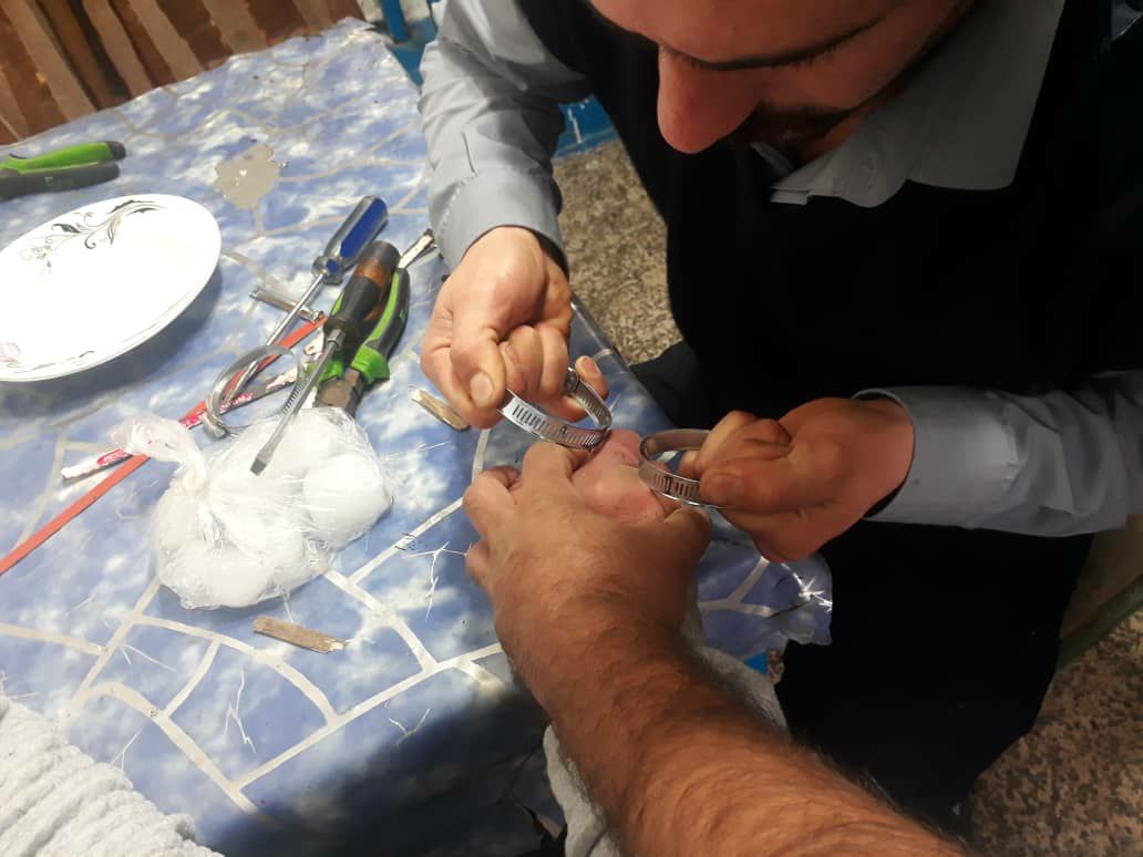 رهاسازی انگشتر دردسر ساز از انگشت یک شهروند لشت‌نشایی