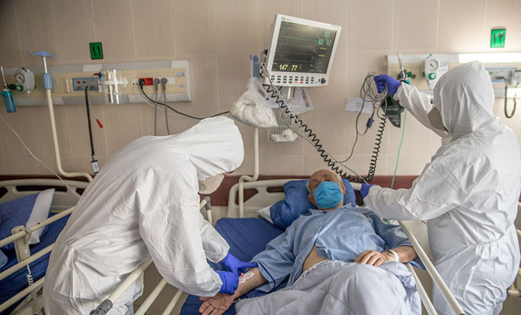 رشد سریع نمودار تعداد بیماران بستری کرونایی در گیلان