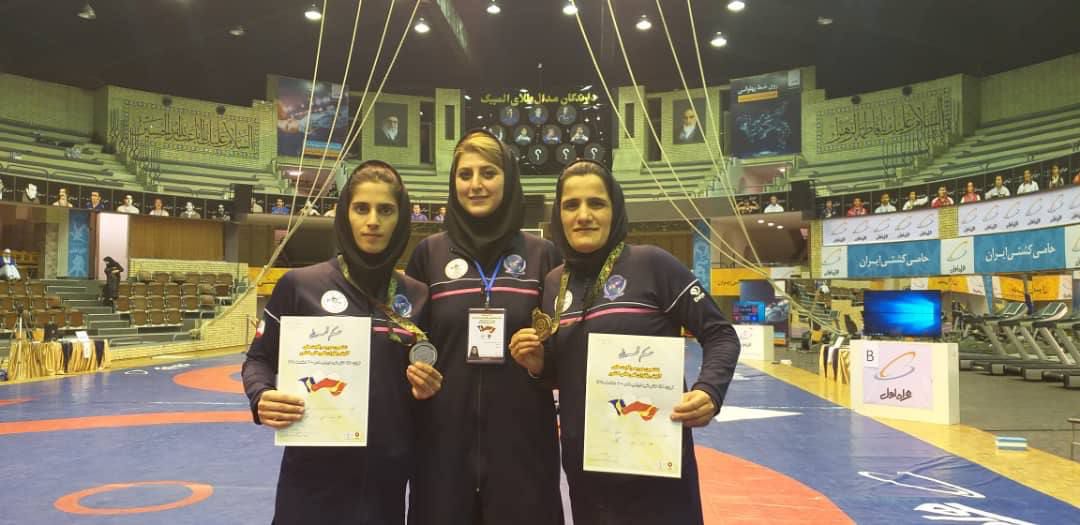 درخشش بانوی لشت‌ نشایی در رقابت‌های کشتی آلیش کشور