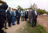 کم آبی، معاون وزیر کشور را به روستای جیرهنده لشت نشا کشاند