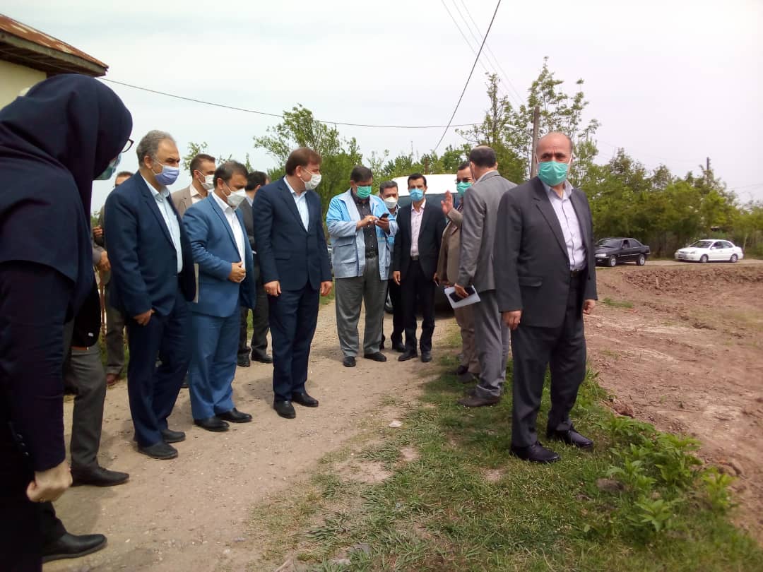 کم آبی، معاون وزیر کشور را به روستای جیرهنده لشت نشا کشاند