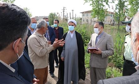 بازدید رئیس کل دادگستری گیلان از آب بندان‌های بخش لشت نشا