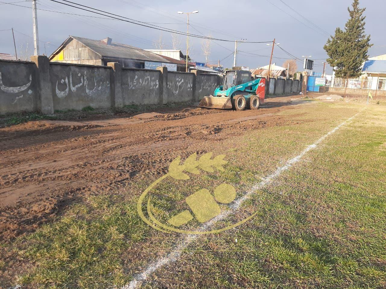 حوزه قضایی لشت نشا به کمک فوتبال آمد+ تصاویر