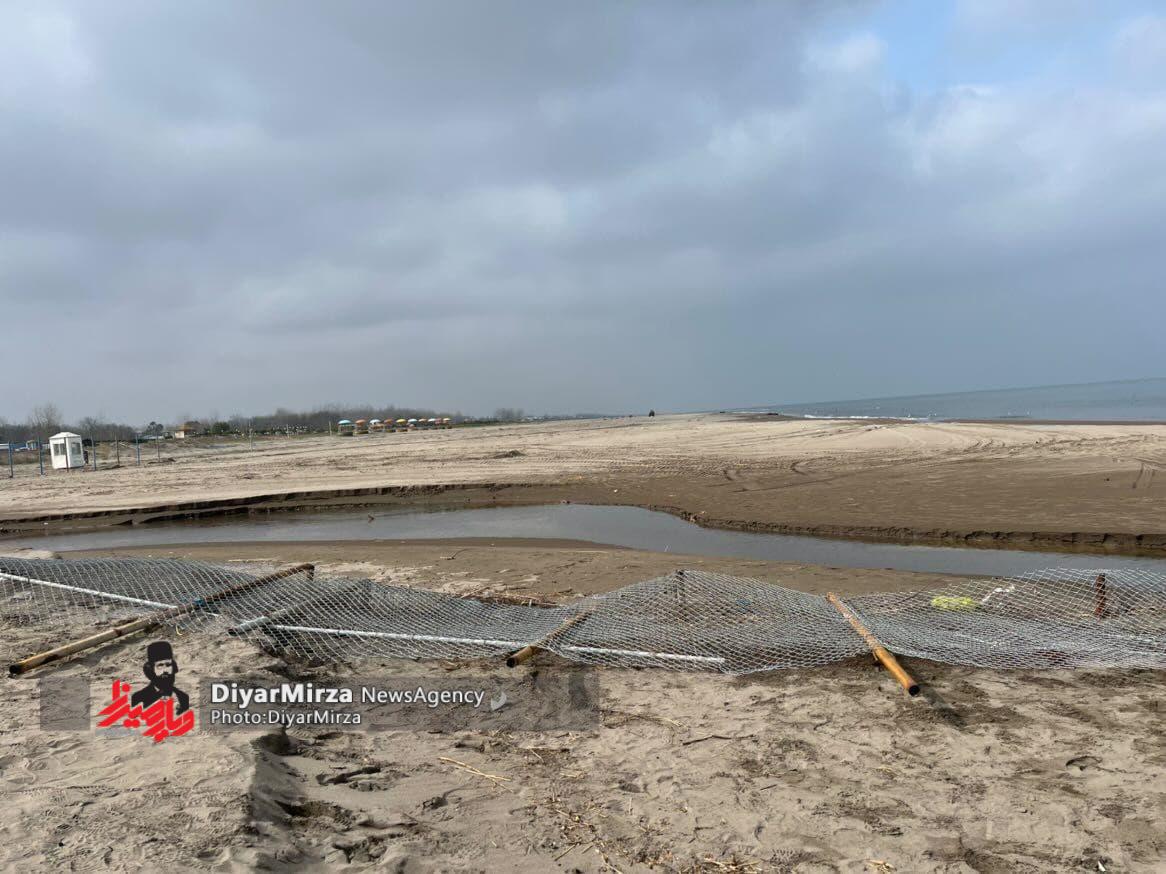 آزادسازی ساحل خشک اسطلخ لشت نشا توسط مردم به صورت آتش به اختیار+ فیلم
