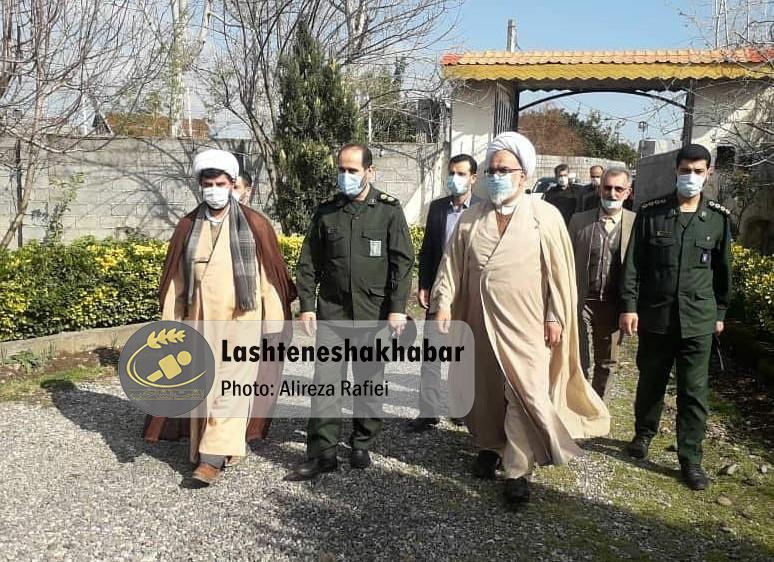 دیدار مسئولین بخش لشت نشا و فرمانده سپاه ناحیه مقداد با خانواده شهدا+ فیلم