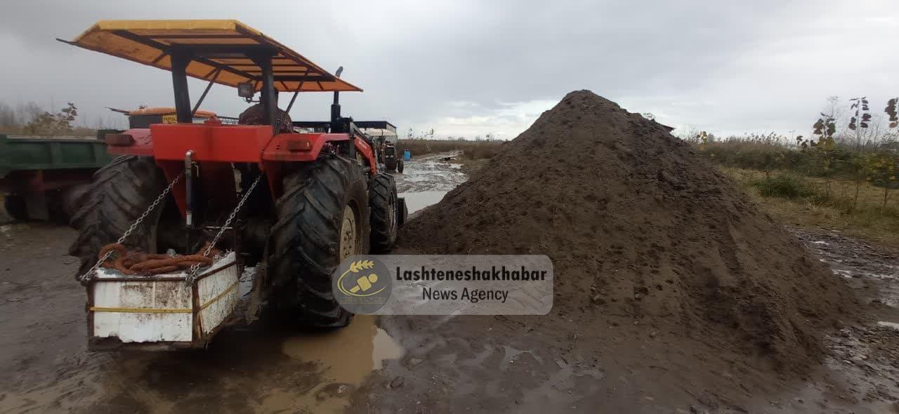 بازگشت ۴۰ تن ماسه غیرمجاز به ساحل رودخانه سپیدرود در لشت نشا