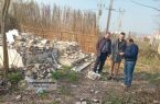 تصرفات اراضی استملاکی در روستای لیموچاه بخش لشت نشا رفع شد