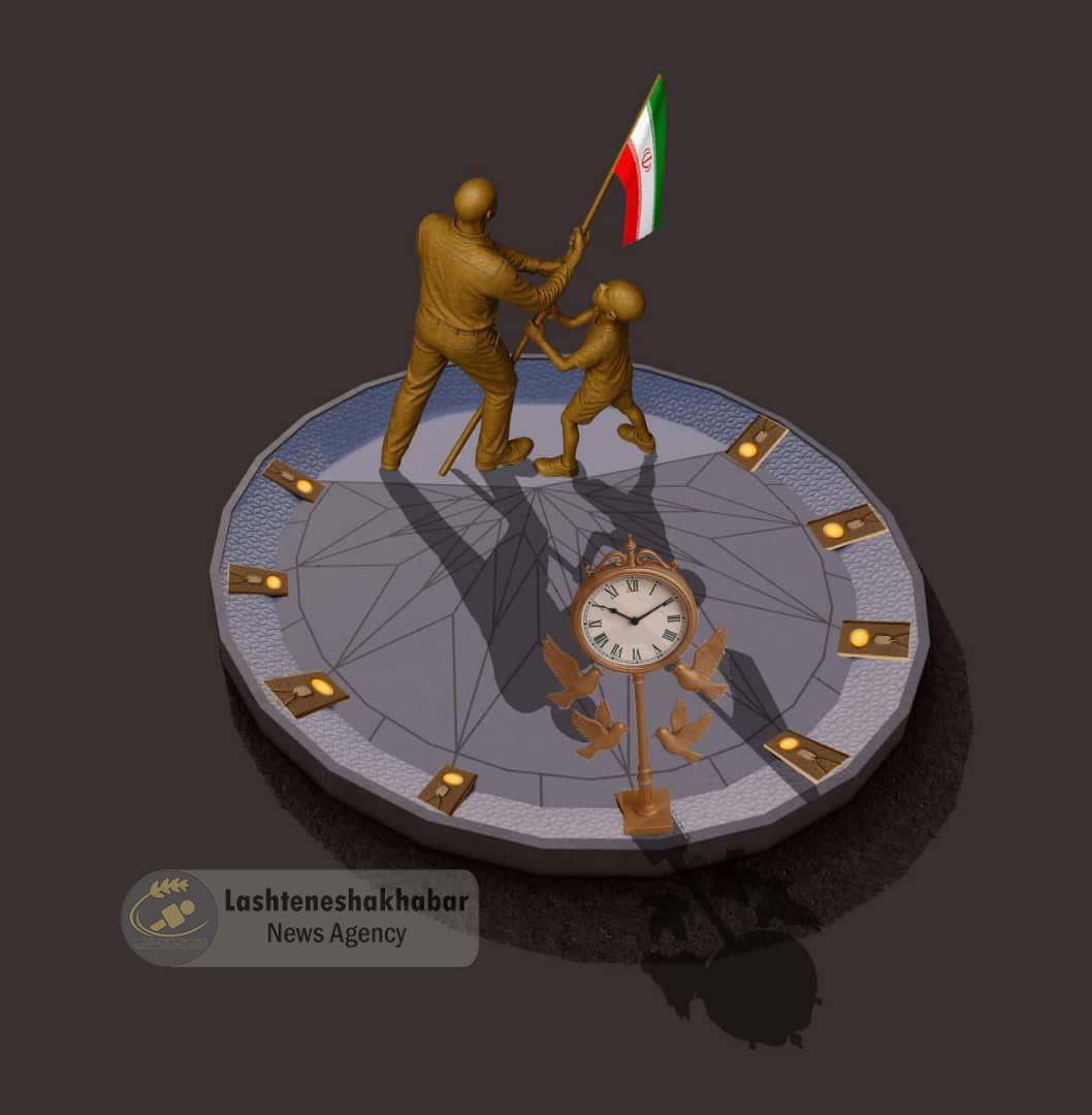 المان میدان انقلاب لشت نشا طراحی شد | تلفیق زیبایی و هویت در میدان+ تصاویر