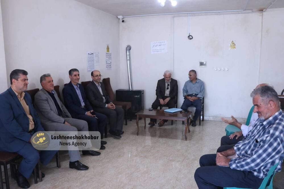 بررسی ظرفیت‌ها و مشکلات تعاونی مرزنشینان لشت ‌نشا با حضور مدیرکل تعاون گیلان